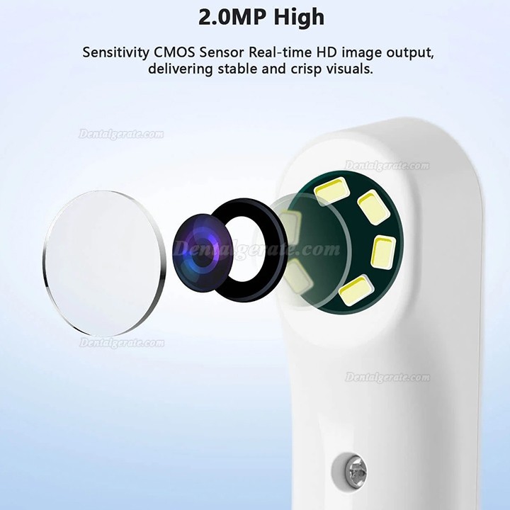 Dental USB Digitale Intraoralkamera 2.0MP Pixel 6 LED-Leuchten